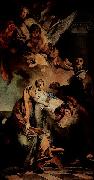 Giovanni Battista Tiepolo Erziehung Mariens oil on canvas